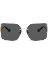 Runway frameless sunglasses